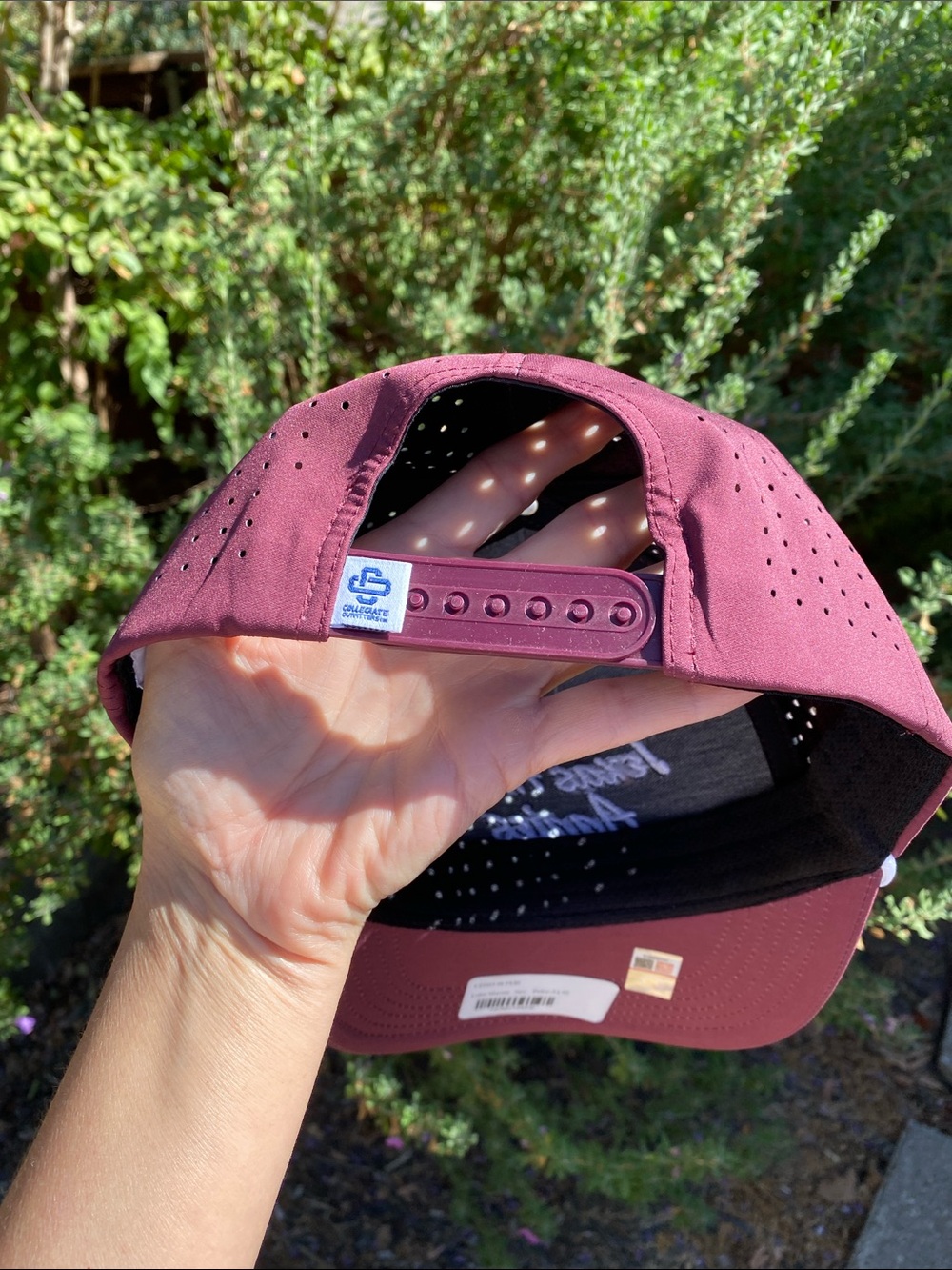 NEW✨Texas A&M Aggies Maroon Rope Front Hat - Picture 4 of 9